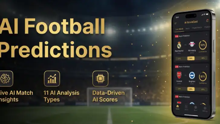 AI Soccer Predictions feature graphic