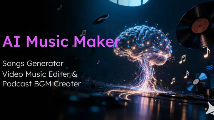 AI Song & Cover Music・InsMelo feature graphic