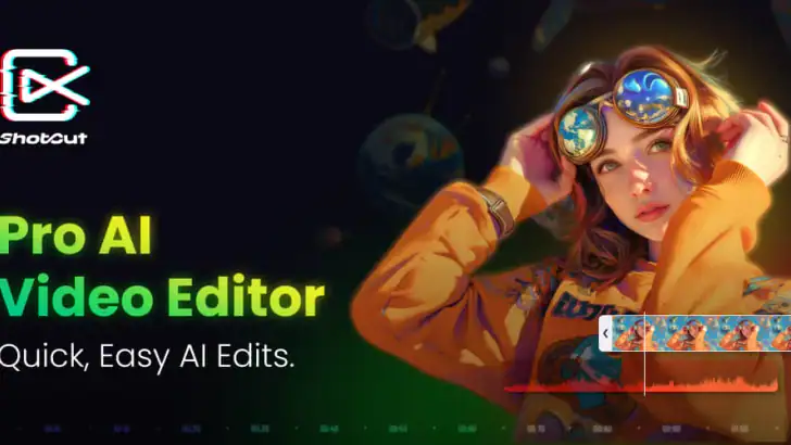 AI Video Editor: ShotCut AI feature graphic