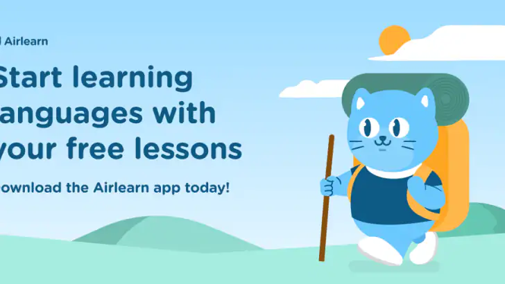 Airlearn - Language Learning feature graphic