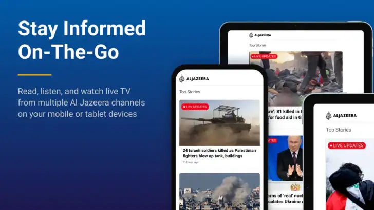 Al Jazeera - الجزيرة feature graphic