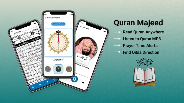 Al Quran: Holy Quran Mp3 feature graphic