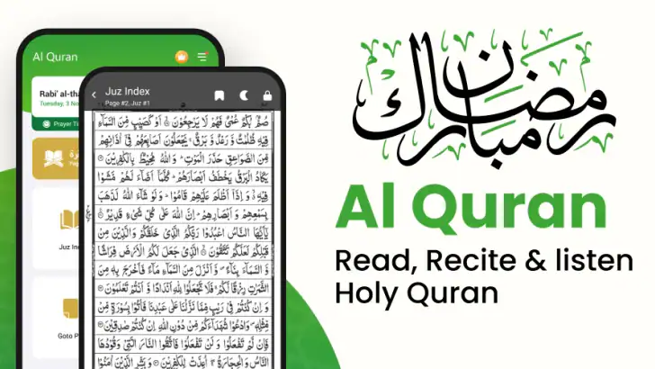 Al QURAN - القرآن الكريم feature graphic