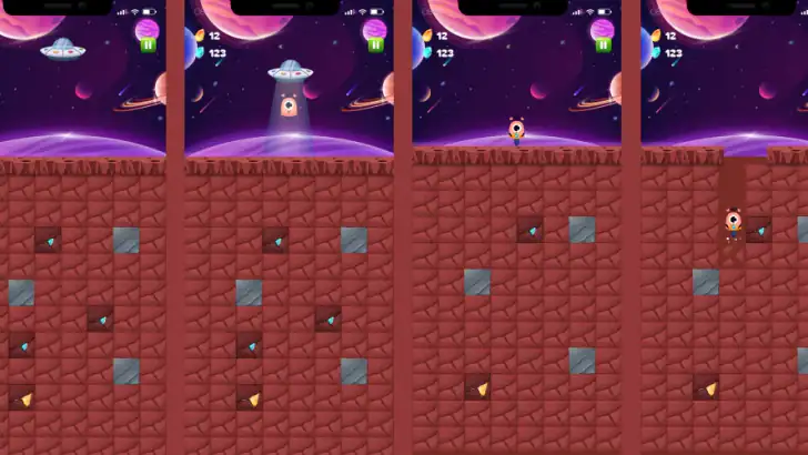 Alien Miner feature graphic