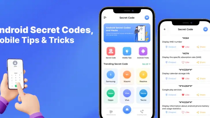 All mobile Secret Codes feature graphic