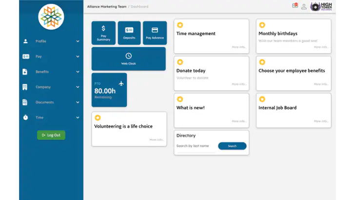 AllianceHCM MyPay feature graphic