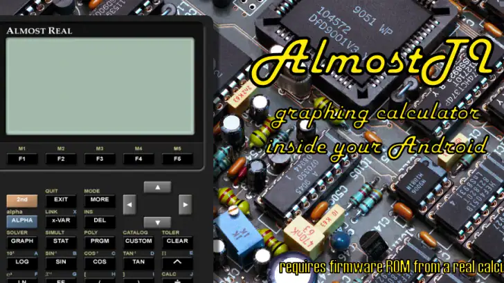 AlmostTI - TI Calc Emulator feature graphic