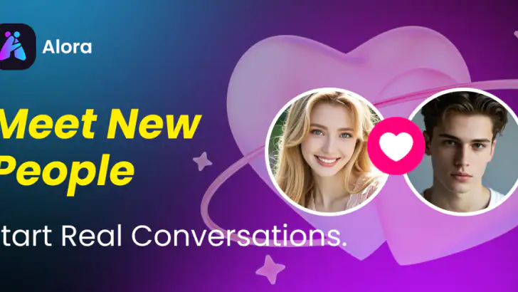 Alora - Meet & Dating feature graphic