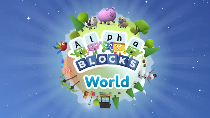 Alphablocks World feature graphic