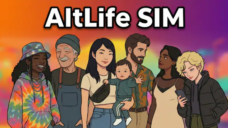 AltLife Sim feature graphic