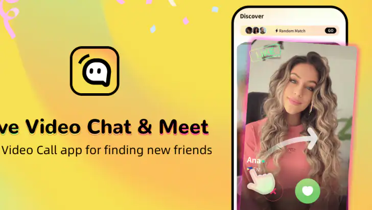 Amigo - Chat & Video Party feature graphic