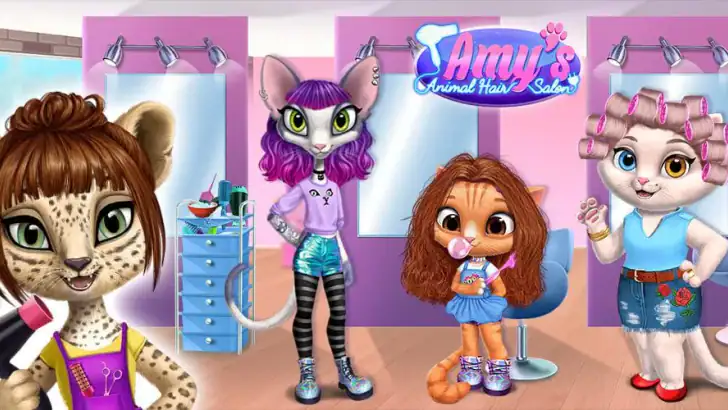 Amy's Animal Hair Salon feature graphic