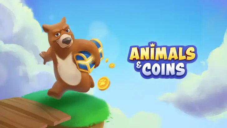 Animals & Coins Adventure Game feature graphic