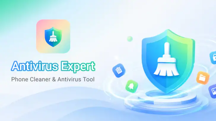 Antivirus Expert: Junk Cleaner feature graphic