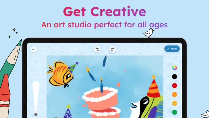 Aqua - Adobe for Kids feature graphic