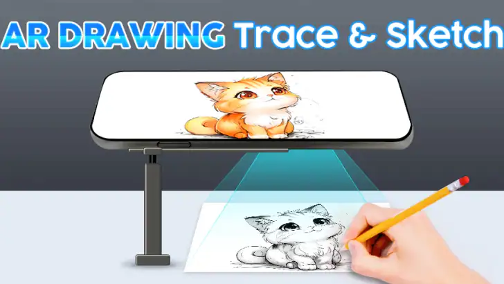 AR Drawing Paint Sketch Trace feature graphic