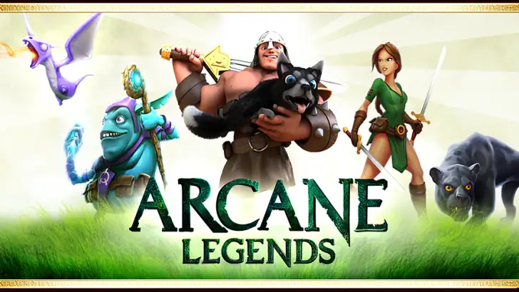 Arcane Legends MMO-Action RPG feature graphic