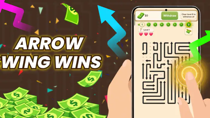 Arrow Smash: Earn Cash feature graphic