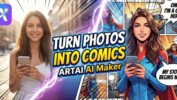 ARTAI: AI Comic & Manga Maker feature graphic