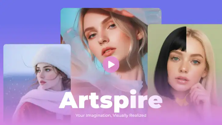 Artspire: AI Video Generator feature graphic