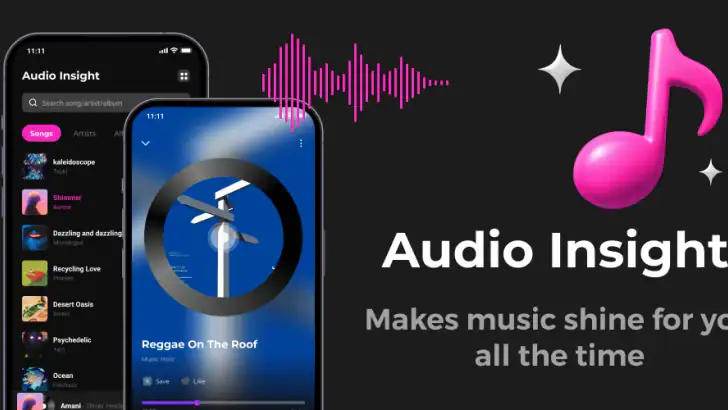 Audio Insight - Offline Music feature graphic