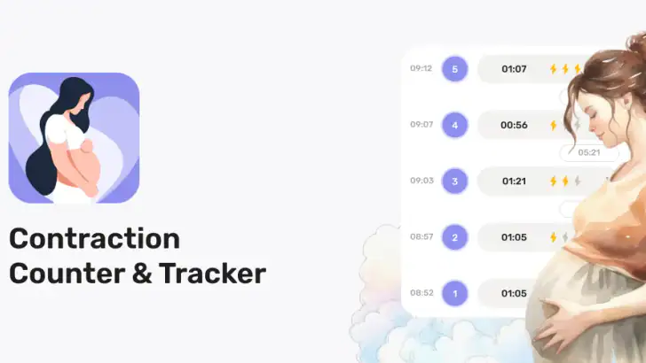 Baby: Contraction Timer feature graphic