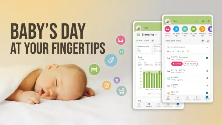 Baby Daybook - Newborn Tracker feature graphic