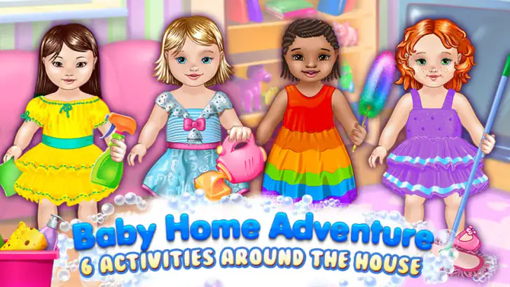 Baby Home Adventure Kids' Game feature graphic