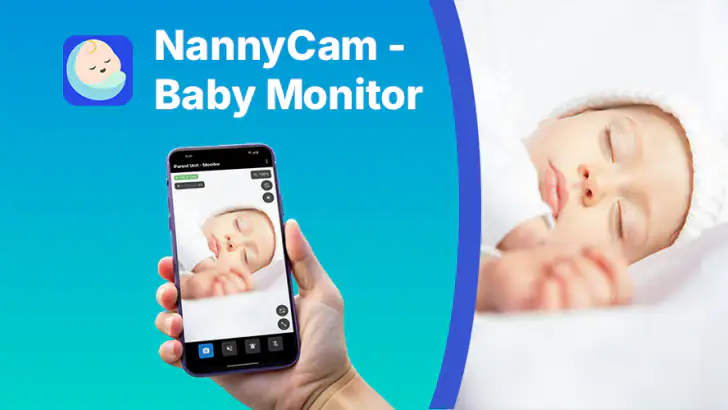 Baby Monitor Camera - NannyCam feature graphic