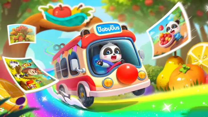 Baby Panda's School Bus feature graphic