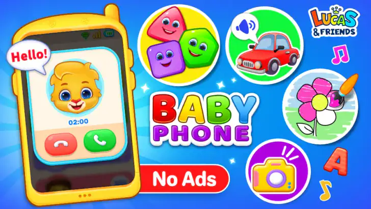 Baby Phone & Kids Games feature graphic