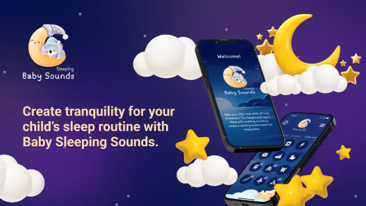 Baby Sleep Sounds: White Noise feature graphic