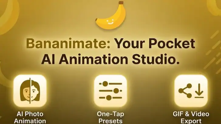 Bananimate feature graphic