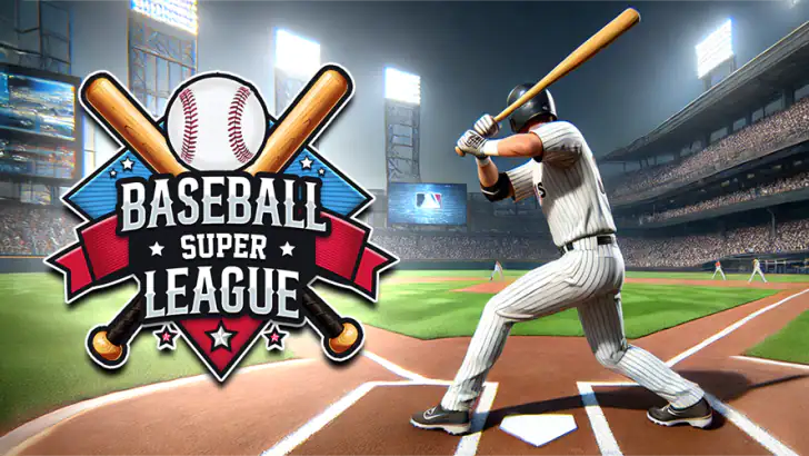 Baseball Super League: 3D Game feature graphic