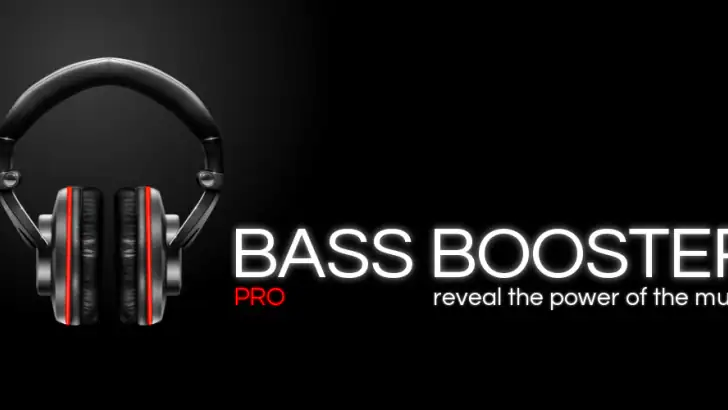 Bass Booster Pro feature graphic