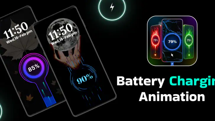 Battery Charging Animation feature graphic