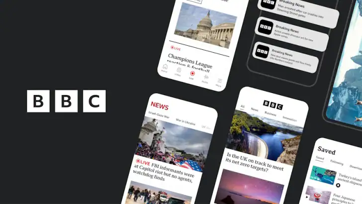 BBC: World News & Stories feature graphic