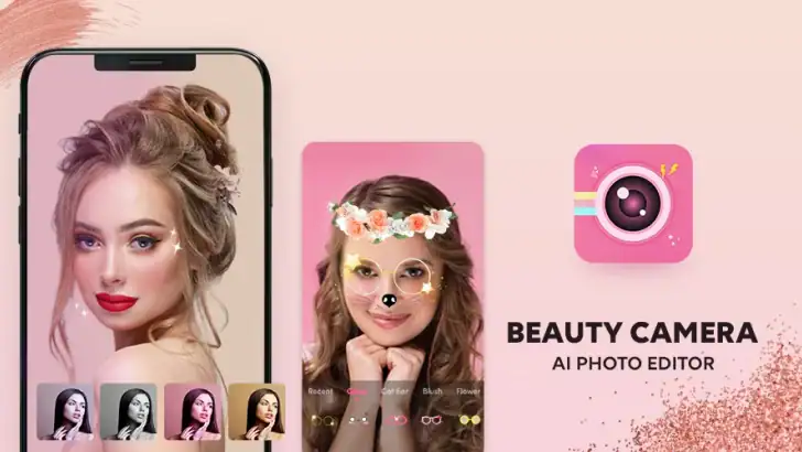 Beauty Camera -AI Photo Editor feature graphic