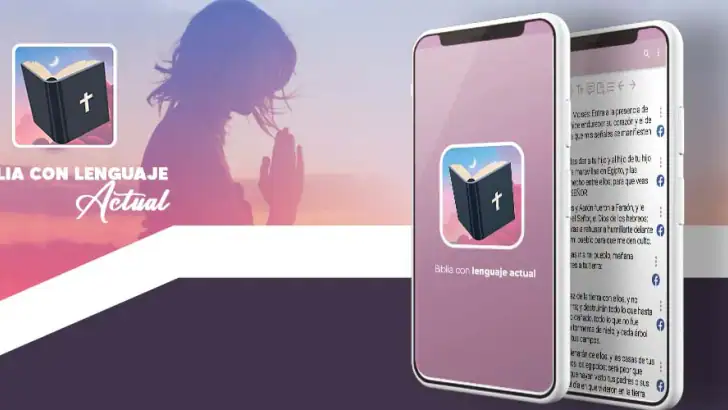 Biblia con lenguaje actual feature graphic