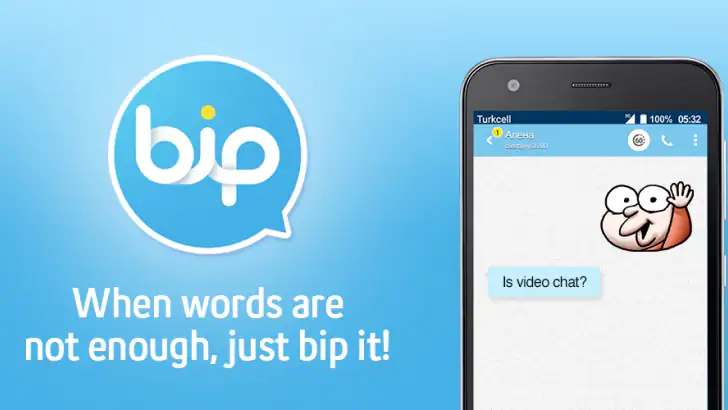 BiP - Messenger, Video Call feature graphic
