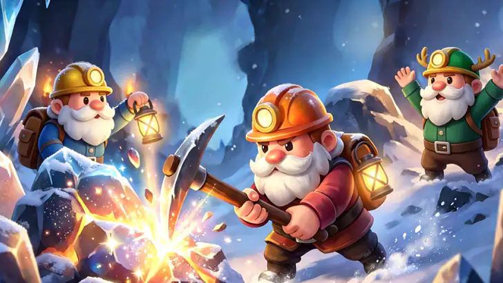 Bitcoin Miner -Frozen Treasure feature graphic
