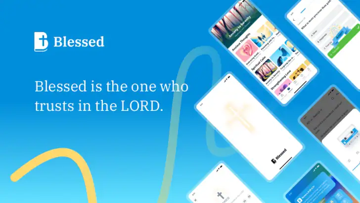 Blessed - Bible Verse & Prayer feature graphic