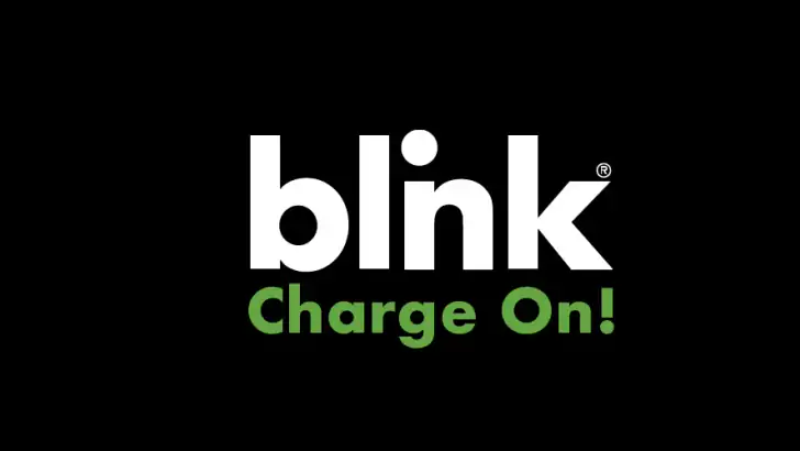 Blink Charging Mobile App feature graphic
