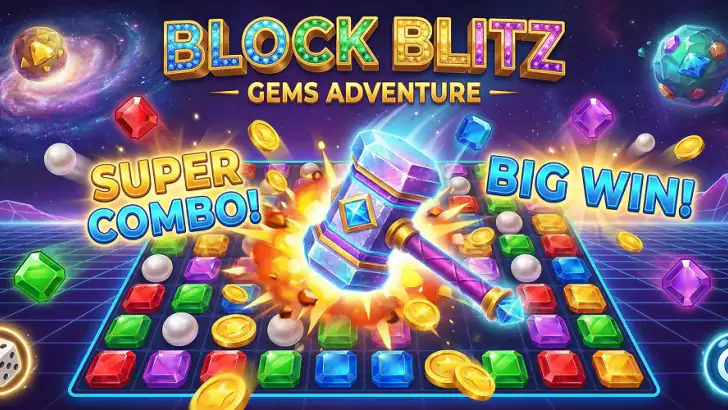 Block Blitz: Gems Puzzle feature graphic