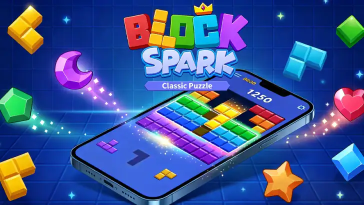 Block Spark: Classic Puzzle feature graphic