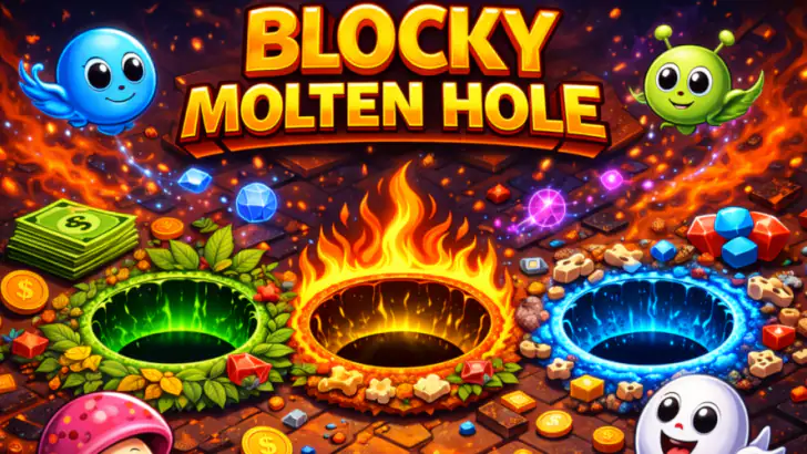 Blocky Molten Hole feature graphic