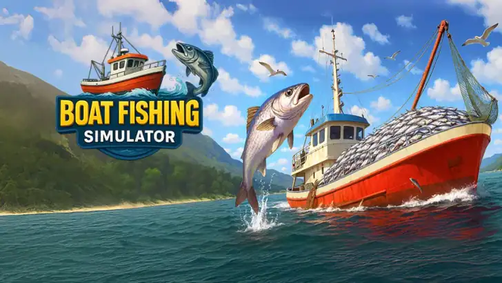 Boat Fishing Simulator feature graphic