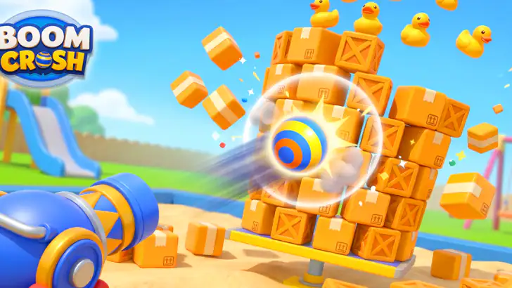 Boom Crush: 3D Blast Fun feature graphic