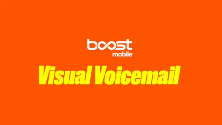 Boost Visual Voicemail feature graphic