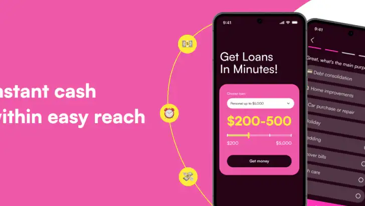 Borrow Money: Fast Cash Loan feature graphic